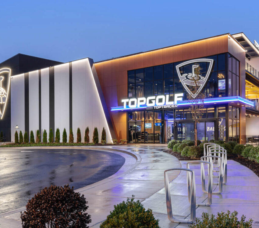 Topgolf exterior