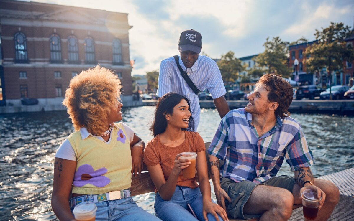 people in fells point