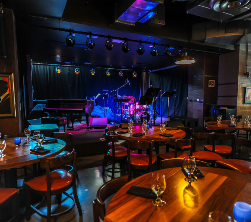 Dining and stage at Keystone Korner