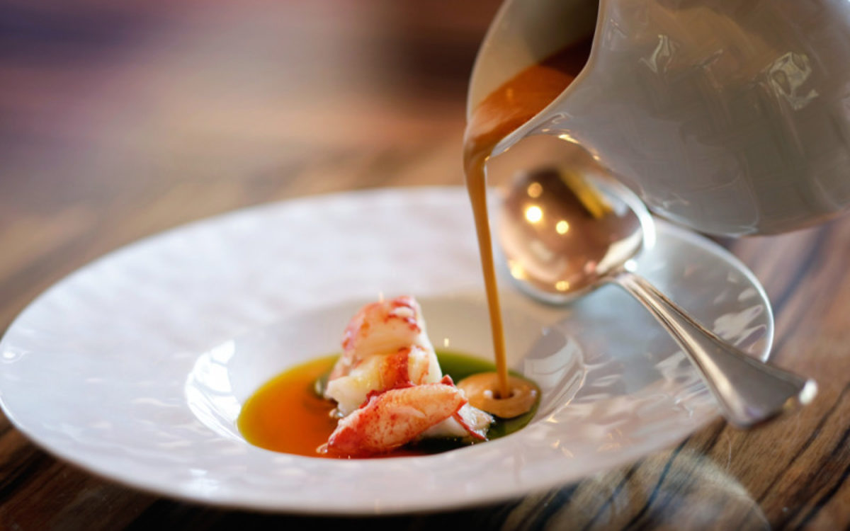 Dishes from Charleston Restaurant