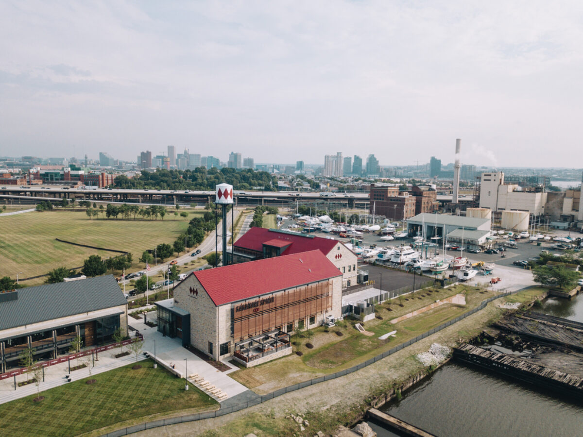 Sagamore Spirit aerial