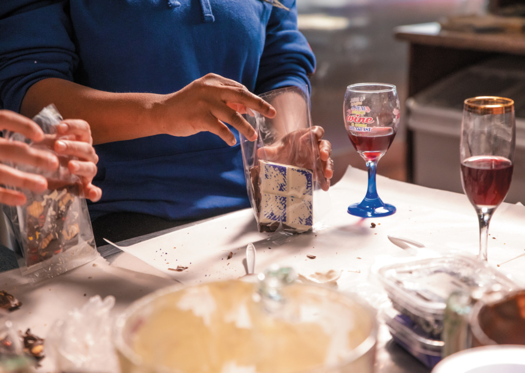 Brittle making class at Natasha's Just Brittle