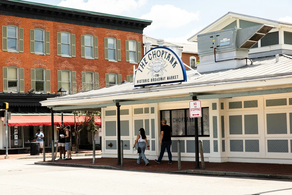 Exterior of The Choptank restaurant