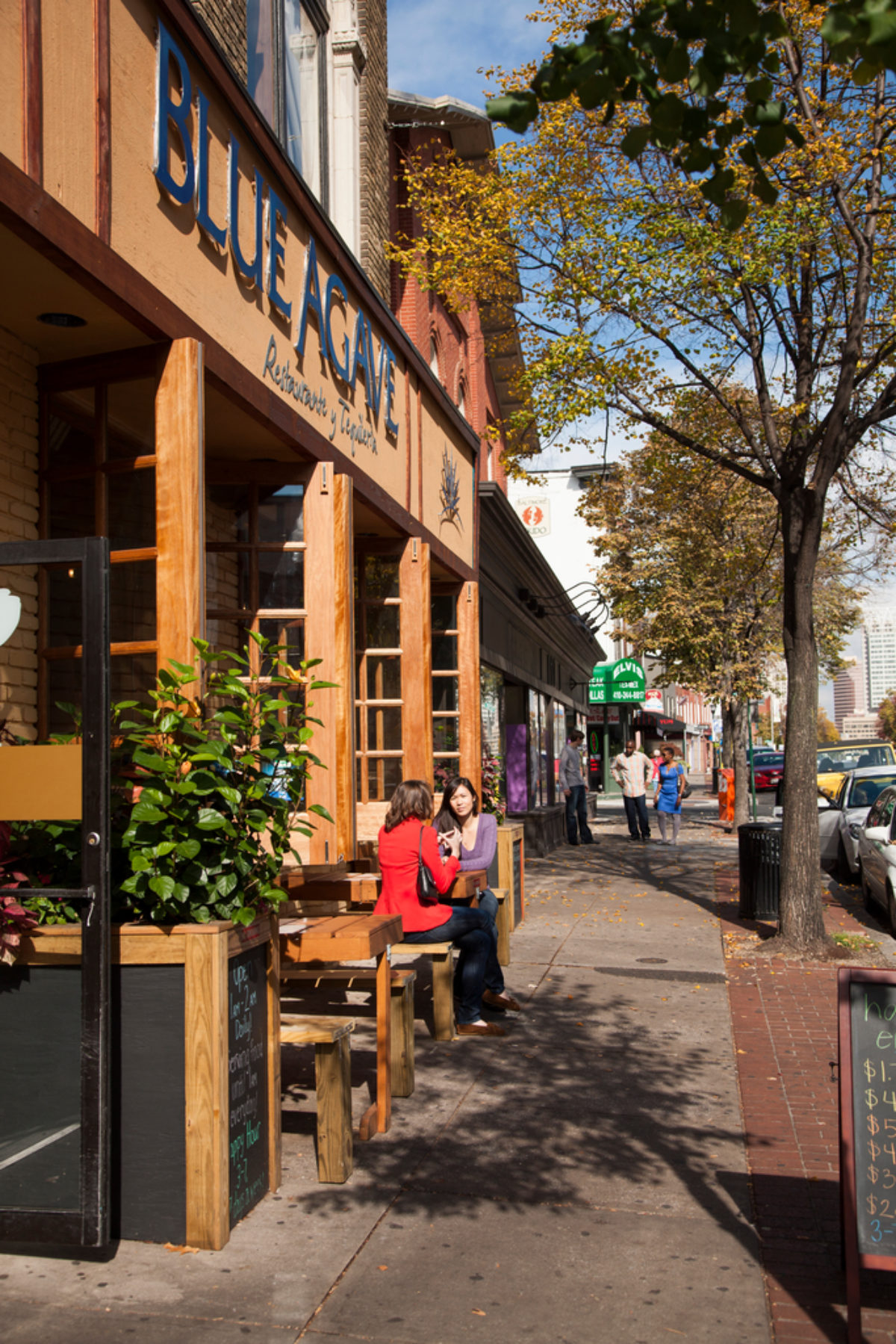 Exterior of Blue Agave