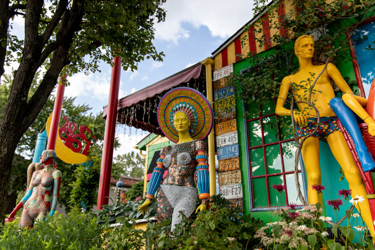 Outside of Papermoon Diner