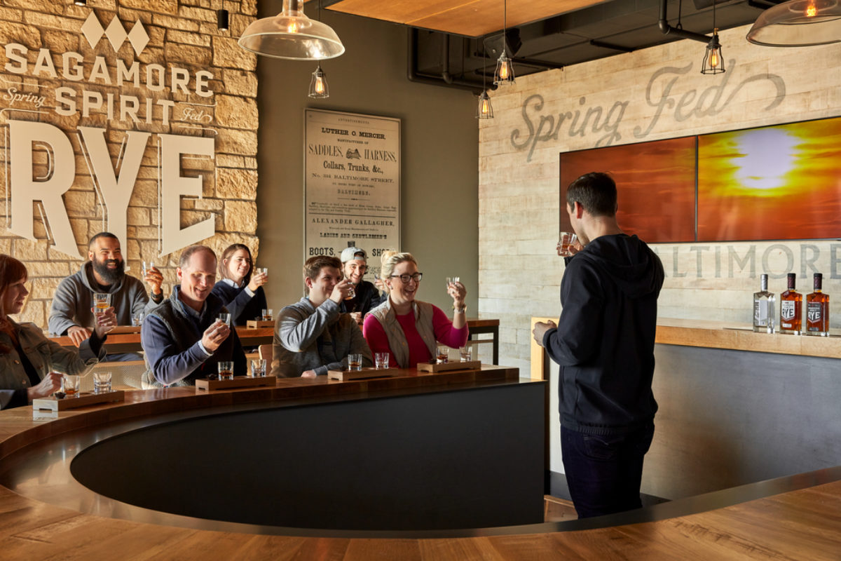 Sagamore tasting room