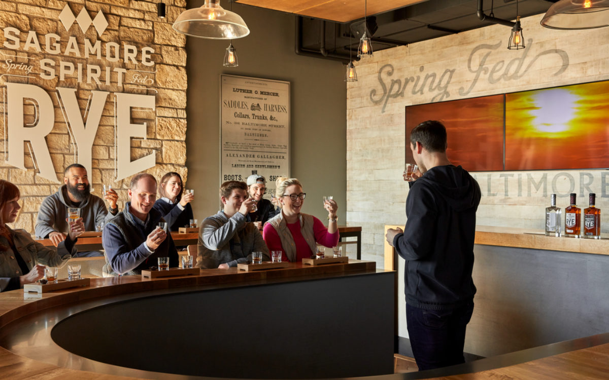 Sagamore tasting room