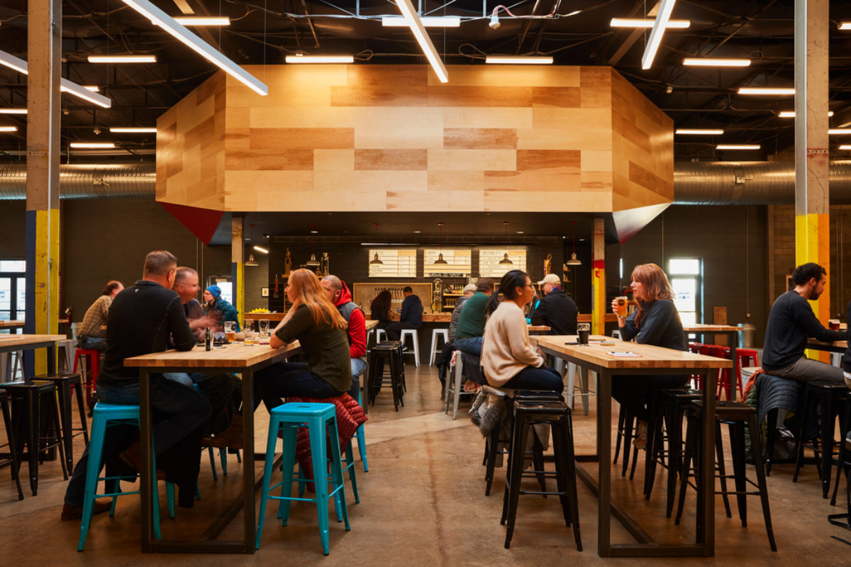 Interior of Union Collective