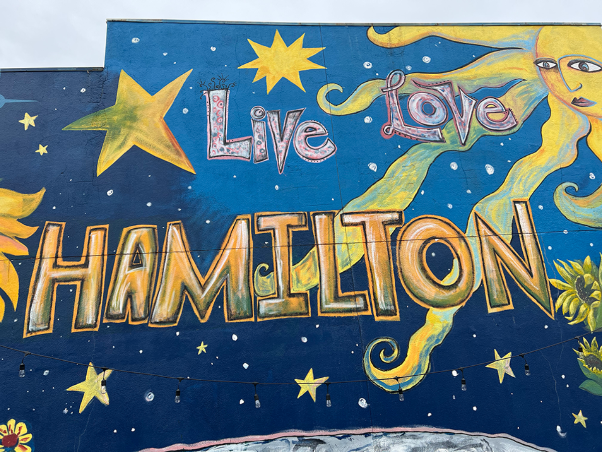 Live Love Hamilton Mural
